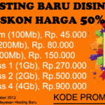 Promo hosting murah oktober november epadi