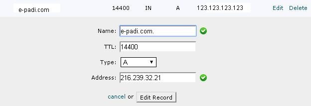 cpanel advanced dns zones editor 4
