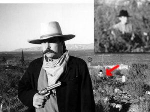 Ike Clanton at Boothill Graveyard