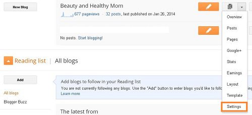 Cara setting blogspot ke domain .com