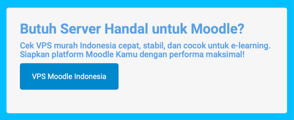 Cara Install Moodle di Ubuntu Linux by e-Padi