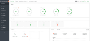 free control panel hosting aapanel epadi