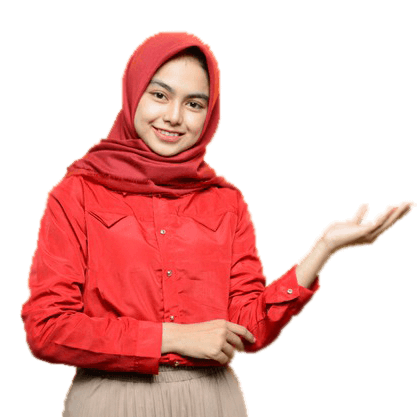 epadi banner cewek cantik baju merah