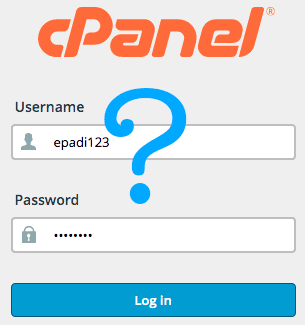 e-padi Login cPanel