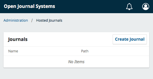 epadi halaman ojs administration create journal