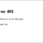 Webmail HTTP error 401 3rdparty squirrelmail